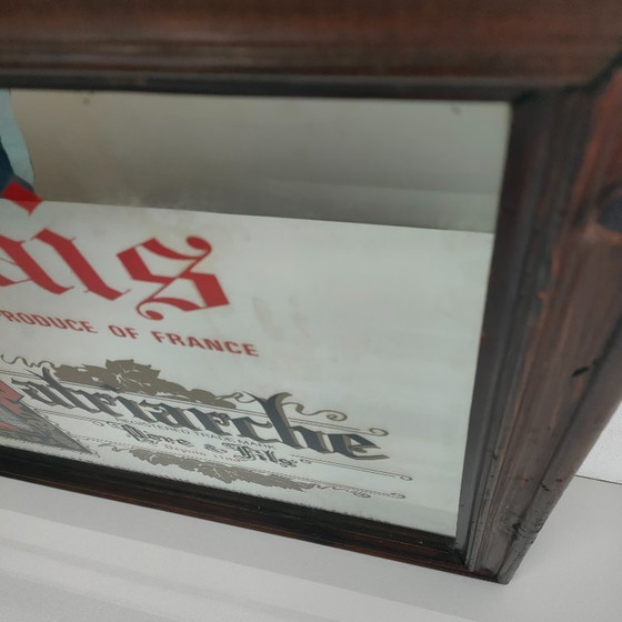 Image 1 of Vintage Beaujolais pubspiegel wanddecoratie spiegel