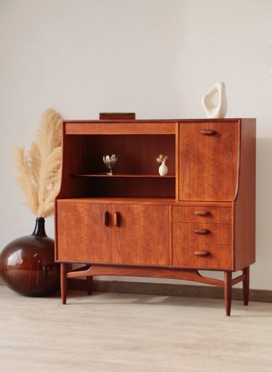 Image 1 of Credenza alta in teak vintage G-Plan