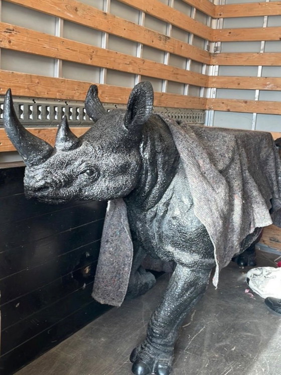 Sculture Monumentali Rinoceronte | Tavolo – 200 Cm - Nello Stile di Moooi – Plastic (photo 4 of 30)