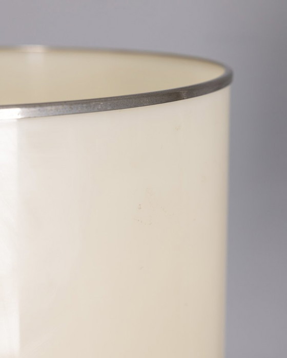 Image 1 of Vintage tafellamp van metaal en plexiglas uit de jaren 70, ontworpen door Vit Kellj