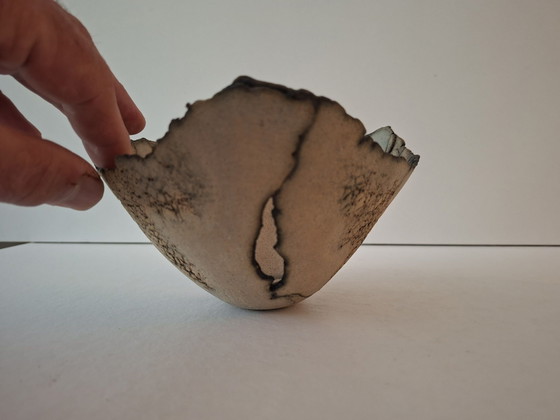 Bol Raku, Céramique, Marron (photo 6 sur 7)
