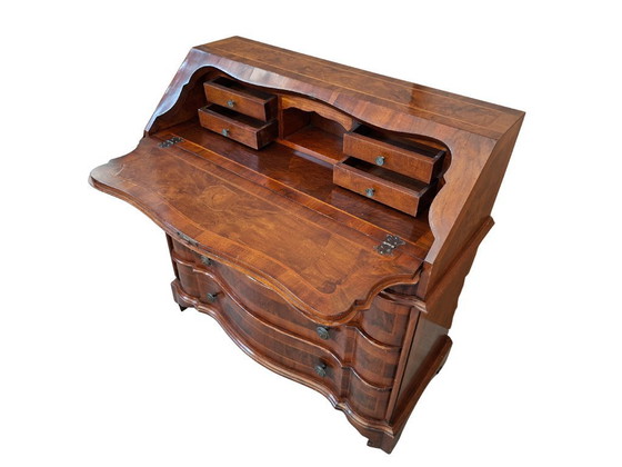 Image 1 of Eleganter Klappschreibtisch aus den 1950er Jahren – Original Mid-Century Modernismus