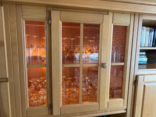 Armario de pared de roble