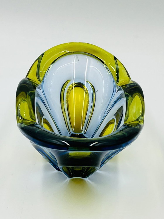 Image 1 of Boheemse glazen designkom Chribska