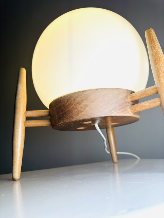 Image 1 of LÁMPARA DE MESA DE KRÁSNÁ JIBZA PARA ULUV, ANTIGUA CHECOSLOVAQUIA, años 50