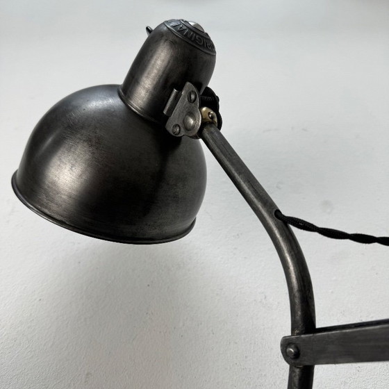 Image 1 of Antieke Bauhaus "Kaiser Idell" accordeon wandlamp