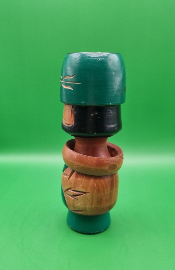 Bella bambola giapponese Ainu Nipopo – Kokeshi, Oggetti decorativi, Legno (photo 4 of 6)