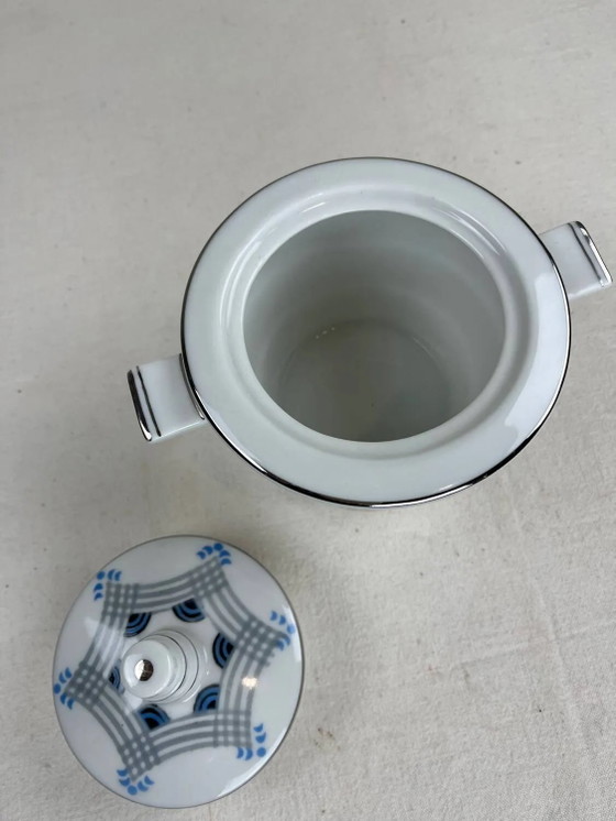 Art Deco Zuckerdose – Geschirr, Porcelain (photo 3 of 8)