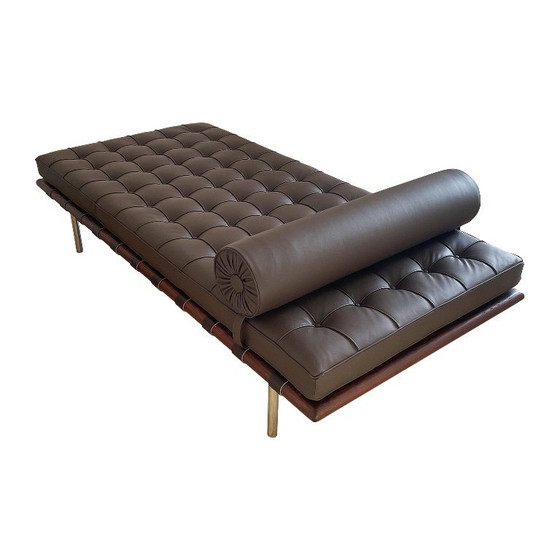 Image 1 of Sofá cama Barcelona de Ludwig Mies van der Rohe para Knoll, década de 1970