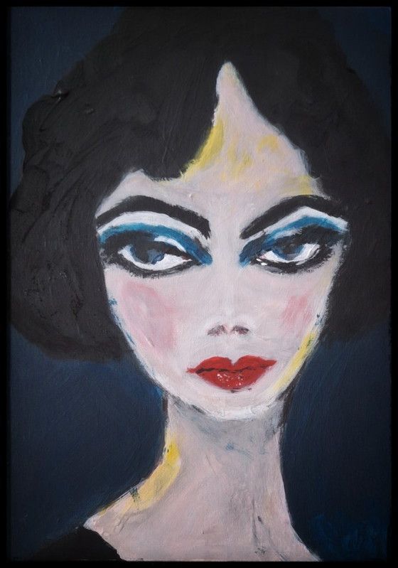 Image 1 of Acrilico 30/40cm Blu