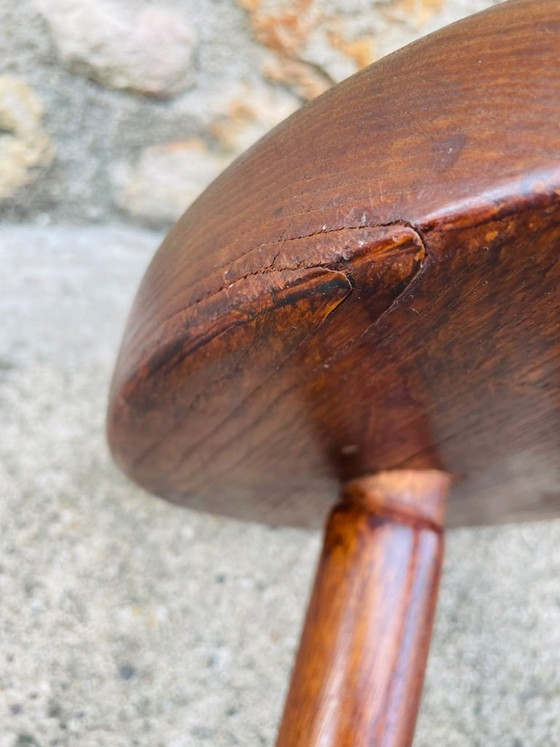 Sgabello Berger vintage, alto, in frassino, di Charlotte Perriand, anni '50 – Sgabelli, Legno (photo 31 of 32)