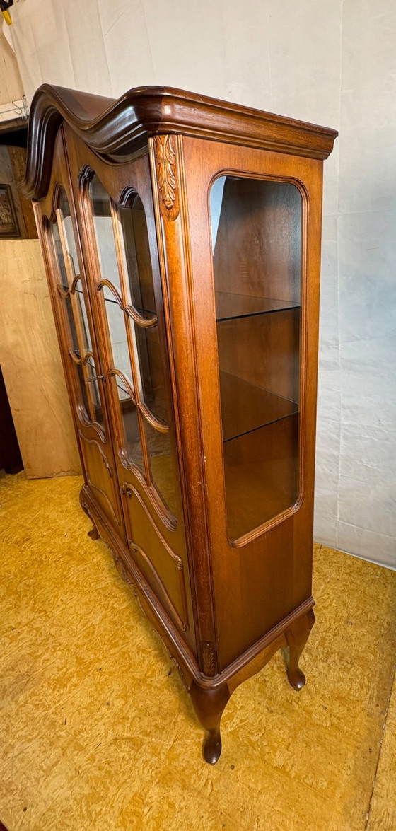 Image 1 of Classic Baroque Style Display Cabinet / Vitrine – Circa 1940–1960  Bring timeless elegance and sophistication to your home with 