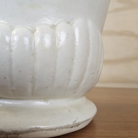 Image 1 of Antique Handmade Bohemian Art Deco Vase (Prague) Gouda Pottery Style (Prague Czech Republic)