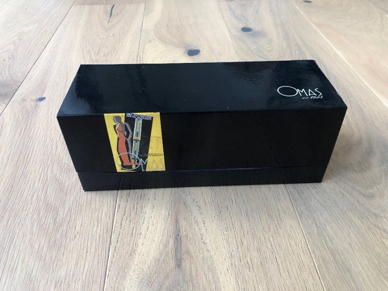 Image 1 of Pluma estilográfica OMAS Extra con tinta en su estuche.