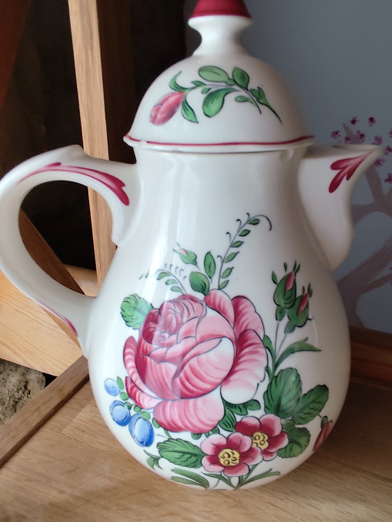 Image 1 of Vintage Villeroy & Boch "Colmar" porseleinen kannen – Set van 2 – Gemaakt in Duitsland
