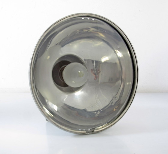 Lampada da Negozio Vintage Willink & De Raad Den Haag Anni '50 – Hala, Lampade a sospensione, Metallo (photo 8 of 9)