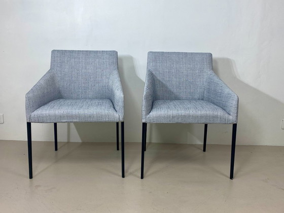 Image 1 of pair of Arper Saari design armchairs