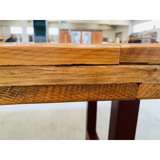 Image 1 of Vintage handmade table in recycled fir, Italy