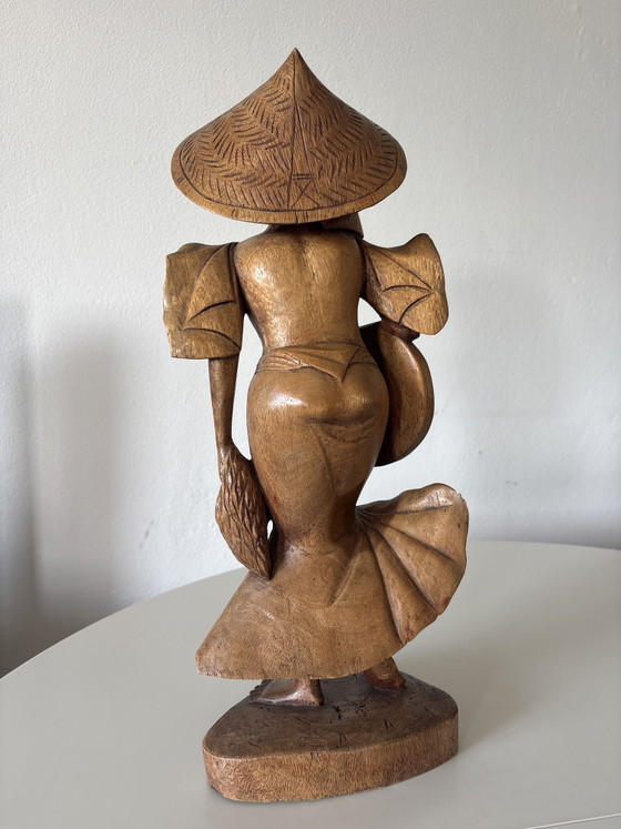 Small Wooden Statue – Sculpture (photo 5 of 7)
