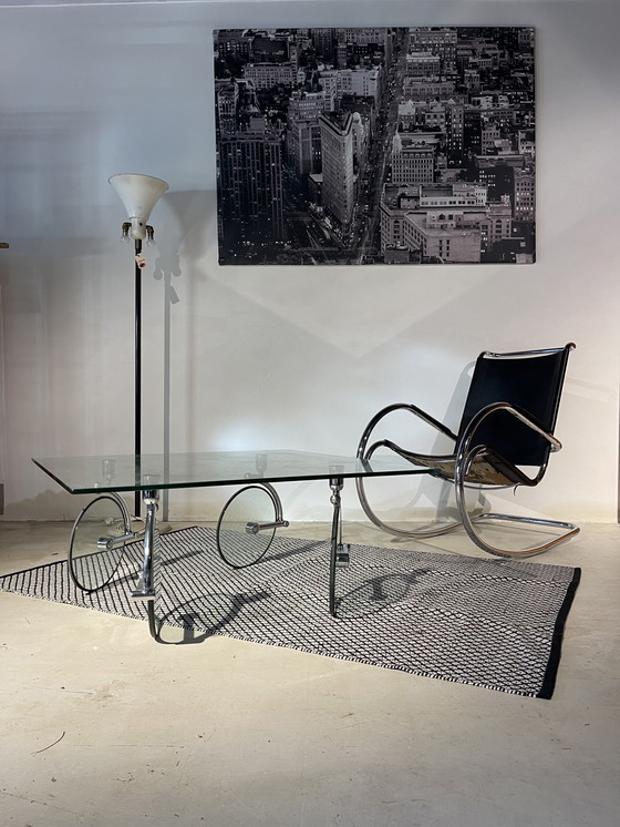 Image 1 of Sgabello da bar retrò in bambù vintage