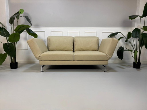 Brühl Moule Sofa Beige Sand Sleeper Sofa Designer Couch
