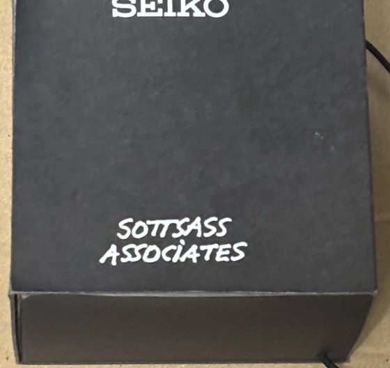 Image 1 of SEIKO UHR BY ETTORE SOTTSASS UNISEX 38mm NEUZUSTAND