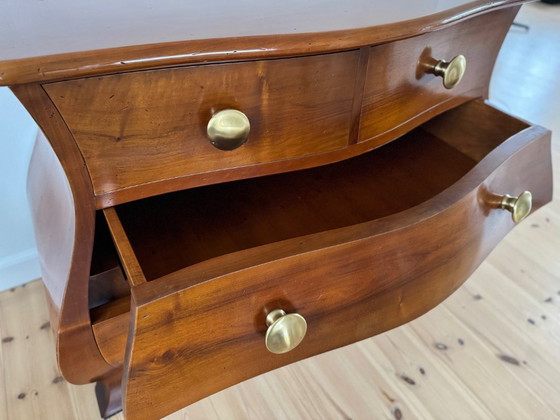 Image 1 of Cassettiere Valenti “Bruselas” – Design di lusso spagnolo 2004 – Dettagli in legno lucidato e ottone