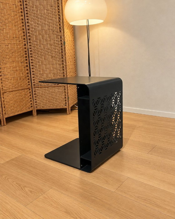 Comme neuf Design on Stock Koyo Table d'appoint + GARANTIE, Tables d'appoint, Métal, Noir, Minimalisme (photo 3 sur 6)