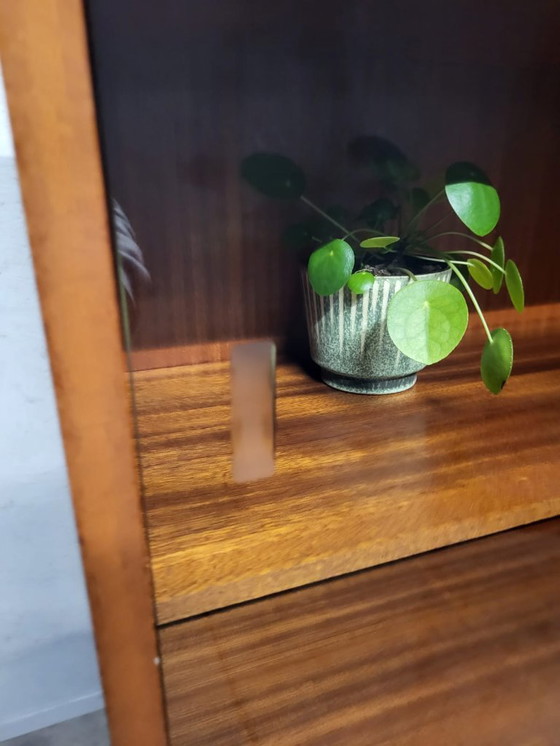 Image 1 of Vintage teak bar- / boekenkast – jaren ’60