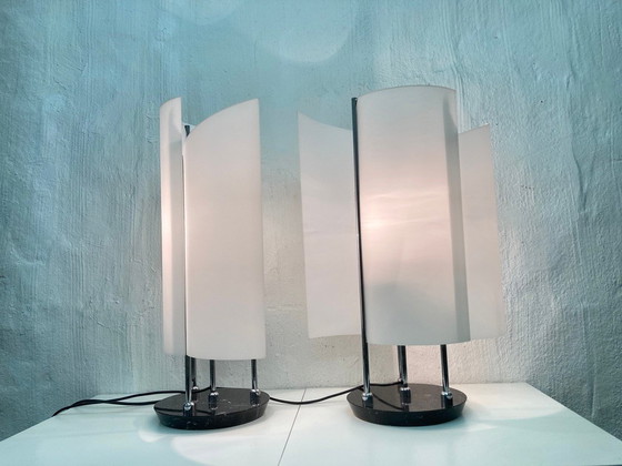 Image 1 of 2 XXL Arianna table lamps Design Bruno Gecchelin for Oluce 1990