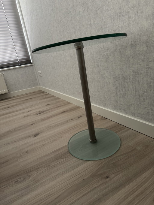 table d'appoint en verre