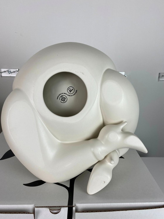 Parra x CASE STUDYO Vase – A High Heeled Two Legged Planter – White Blanc Limited Edition 2020 – Ceramic (photo 5 of 17)