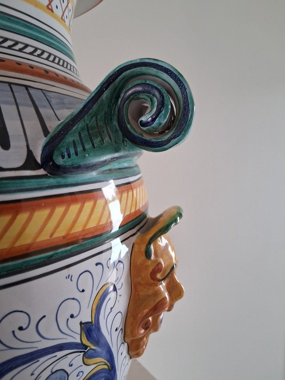 Image 1 of Deruta umbrella stand