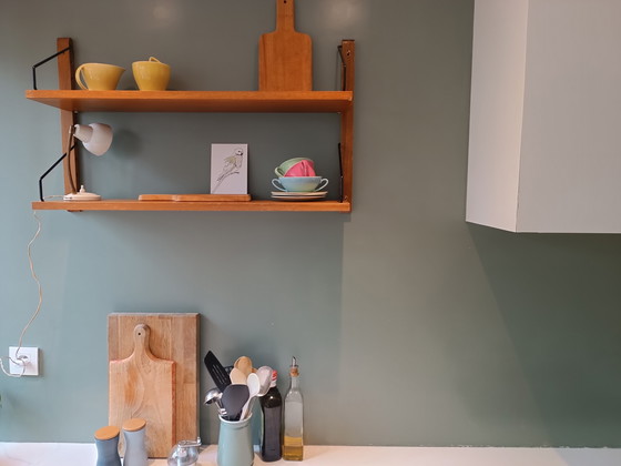 Image 1 of Mobiletto da parete Paul Cadovius in legno di teak, vintage anni Sessanta