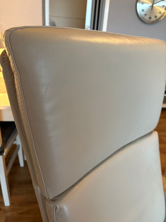 Image 1 of 2 poltrone reclinabili in pelle di Schilling "Movie Star" (modello 1257577/1) - 2017, beige