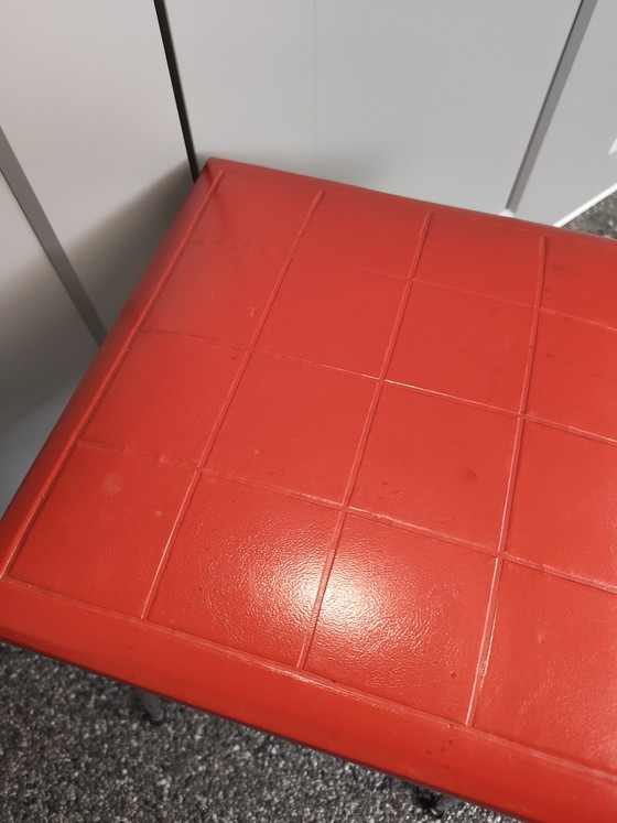 Sgabello Brabantia Rosso – Sgabelli, Metal, Chrome (photo 4 of 7)
