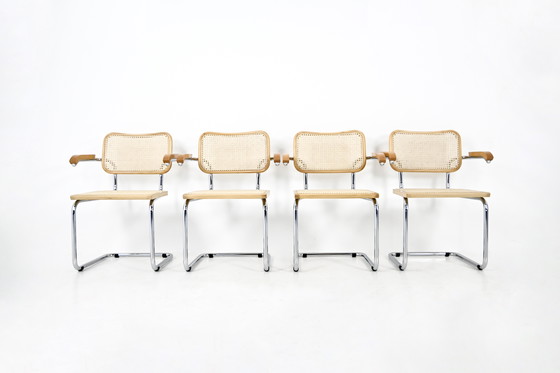 Image 1 of Esszimmerstühle Style B32 von Marcel Breuer, 4er-Set