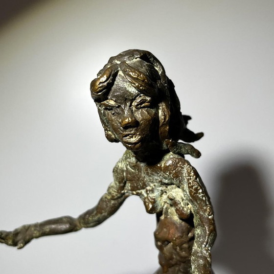 Léon de Pas, Sculpture de Nu Féminin, Années 1980, Bronze (photo 3 of 10)