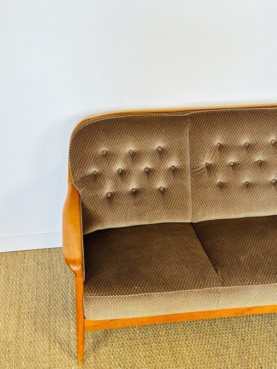 Image 1 of Vintage Scandinavian Three-Seater Sofa, 1960