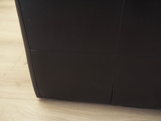 Image 1 of Leren fauteuil, Italiaans ontwerp, jaren 1960, Productie: Italië