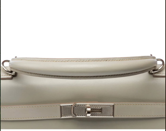 Image 1 of Borsa HERMES Kelly 32 in cuoio grigio - 103303