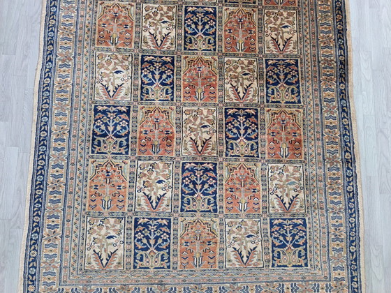 Grande tappeto pakistano in lana annodato a mano 242x160 cm – Tappeti, Cotone (photo 6 of 10)