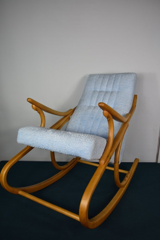 Image 1 of sedia a dondolo