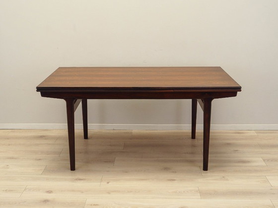 Image 1 of Tavolo in palissandro, design danese, anni '60, designer: Henning Kjaernulf, produzione: Vejle Stole & Møbelfabrik
