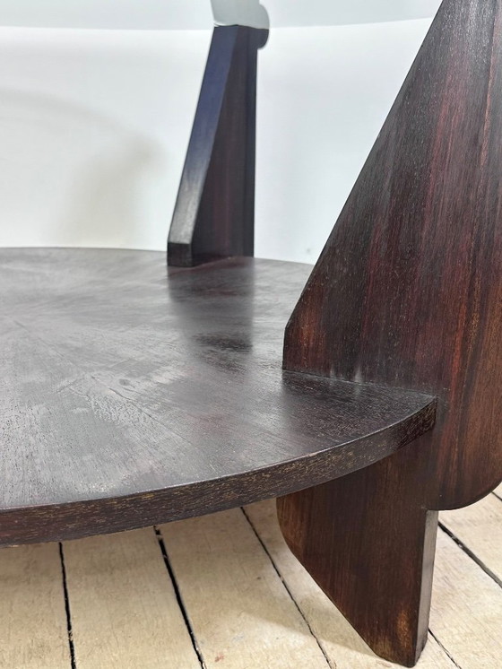 Image 1 of Art Deco mahogany coffee table 1930