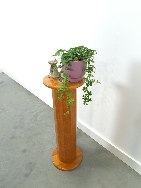 Image 1 of Teak pillar, plant stand, column