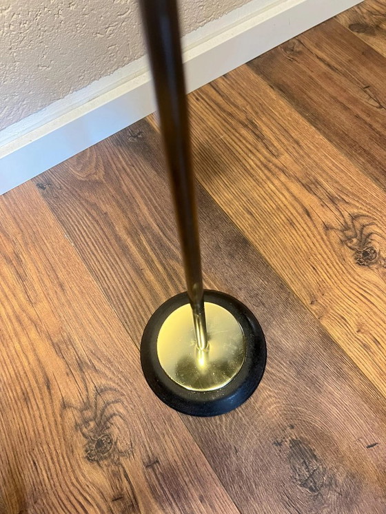 Image 1 of Posacenere Mid Century 1960 - Germania, in ottone e metallo. In nero, oro rosa e ottone patinato