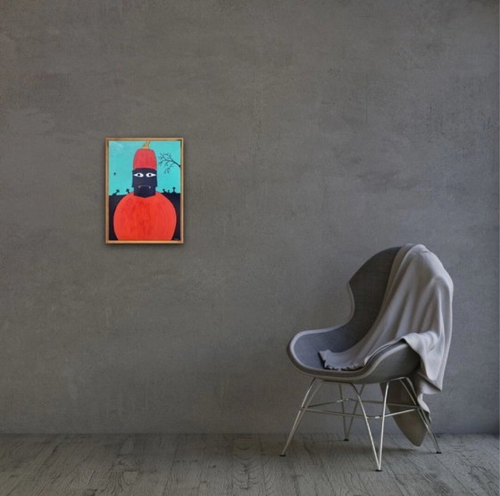 Image 1 of Cuadro con temática de Halloween 46x33cm