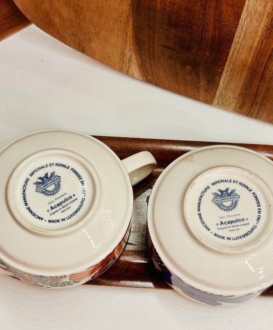 Image 1 of Villeroy &amp; Boch Vintage Acapulco Lattiera e tazza