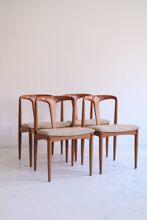 Set di 4 sedie da pranzo modello Juliane, Johannes Andersen